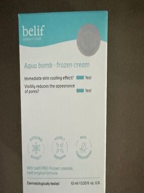 belif Aqua Bomb Frozen Cream (10 ml mini)